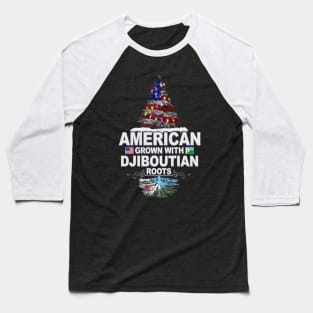 Christmas Tree  American Grown With Djiboutian Roots - Gift for Djiboutian From Djibouti Baseball T-Shirt